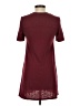 BCBGeneration Solid Burgundy Casual Dress Size XS - photo 2