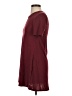 BCBGeneration Solid Burgundy Casual Dress Size XS - photo 5