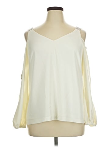 Roz & Ali 3/4 Sleeve Blouse (view 1)