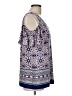 Coco Bianco Blue Short Sleeve Top Size L - photo 4