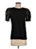 Anne Klein Black Short Sleeve Top Size S - photo 1