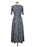 MSK Blue Casual Dress Size M - photo 2