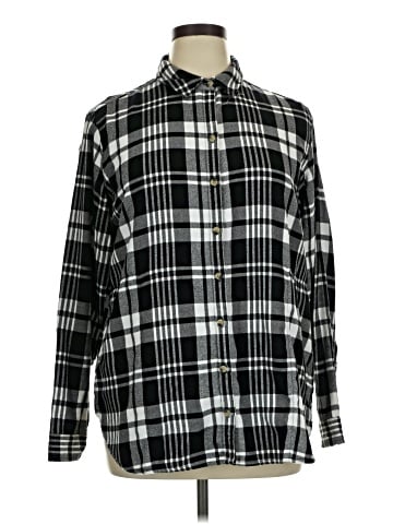 Jachs Girlfriend Long Sleeve Button-Down Shirt (view 1)