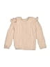 Bloomies Baby 100% Cotton Pink Pullover Sweater Size 18-24 mo - photo 1
