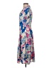 ModCloth 100% Polyester Floral Blue Casual Dress Size S - photo 5