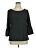 Nine Britton Black 3/4 Sleeve Blouse Size XL - photo 1
