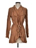 BKE Brown Long Sleeve Blouse Size XS - photo 1