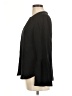 J.Crew 100% Silk Black Long Sleeve Silk Top Size 8 - photo 5