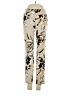up! Print Ivory Casual Pants Size 4 - photo 1