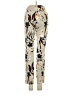 up! Print Ivory Casual Pants Size 4 - photo 2