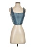 FRAME Blue Sleeveless Top Size XS - photo 1
