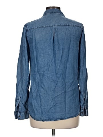 Love Stitch Long Sleeve Button-Down Shirt (view 2)