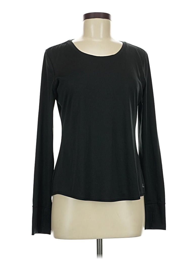 Pre-owned Prana Long Sleeve T-shirt In Black