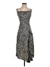 JOA 100% Polyester Animal Print Blue Casual Dress Size XS - photo 1