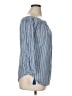 Unbranded Blue 3/4 Sleeve Blouse Size L (tall) - photo 4