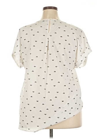 Gap Outlet Short Sleeve Blouse (view 2)