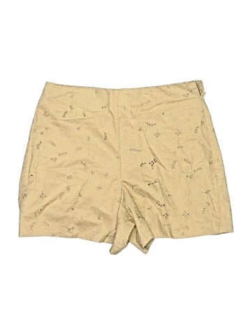 Ann Taylor Khaki Shorts (view 1)