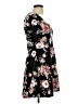No Boundaries Floral Black Casual Dress Size L - photo 4