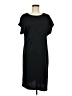 Vicki Wayne Solid Black Casual Dress Size M (petite) - photo 1