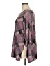 Bobeau Plaid Purple Pullover Sweater Size 1X - photo 5