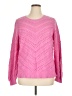 Ann Taylor LOFT Chevron-herringbone Pink Pullover Sweater Size XL - photo 1
