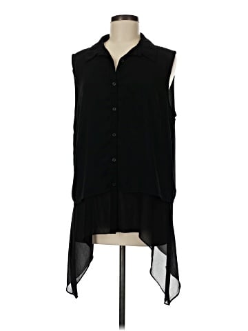 Joan Vass Sleeveless Blouse (view 1)