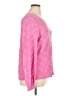 Ann Taylor LOFT Chevron-herringbone Pink Pullover Sweater Size XL - photo 4
