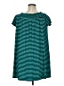 SO Stripes Teal Casual Dress Size XL - photo 2