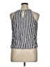 Old Navy 100% Rayon Silver Sleeveless Blouse Size XL - photo 2