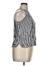 Old Navy 100% Rayon Silver Sleeveless Blouse Size XL - photo 4