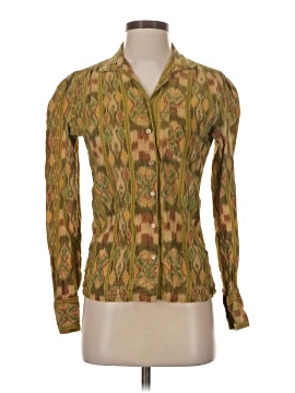 British Khaki Long Sleeve Blouse