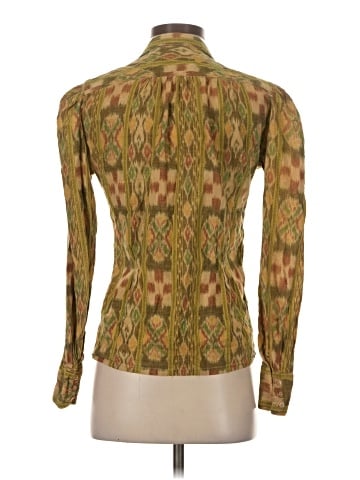 British Khaki Long Sleeve Blouse (view 2)