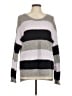 Market and Spruce Stripes Gray Pullover Sweater Size M - photo 1