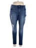 Jennifer Lopez Blue Jeans Size 16 - photo 1