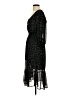 Storia 100% Polyester Stars Black Cocktail Dress Size S - photo 5