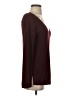 Hippie Rose Burgundy Pullover Sweater Size S - photo 4