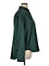 Unbranded 100% Polyester Solid Green Long Sleeve Blouse Size XL - photo 4