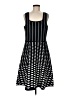 Ann Taylor Polka Dots Black Casual Dress Size M - photo 1