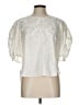 Veronica Beard 100% Ramie Ivory 3/4 Sleeve Blouse Size 12 - photo 1