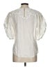 Veronica Beard 100% Ramie Ivory 3/4 Sleeve Blouse Size 12 - photo 2