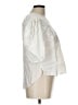 Veronica Beard 100% Ramie Ivory 3/4 Sleeve Blouse Size 12 - photo 4