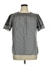 Unbranded 100% Polyester Gray Short Sleeve Blouse Size 1X - photo 1
