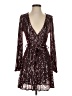 Bardot 100% Polyester Burgundy Cocktail Dress Size XS - photo 1