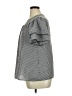 Unbranded 100% Polyester Gray Short Sleeve Blouse Size 1X - photo 5