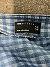 ASOS Design Checkered-gingham Blue Casual Skirt Size 14 - photo 4