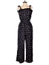 Mi ami 100% Rayon Polka Dots Blue Jumpsuit Size L - photo 1