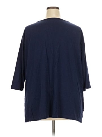 Ulla Popken 3/4 Sleeve T-Shirt (view 2)