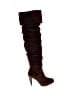 Shiekh Burgundy Boots Size 6 1/2 - photo 1