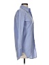 Theory 100% Cotton Blue Long Sleeve Button-Down Shirt Size P (petite) - photo 4