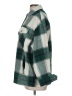 Zara Plaid Green Coat Size M - photo 5